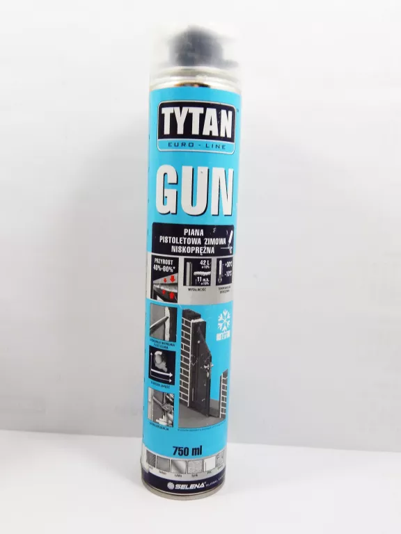 PIANA PISTOLETOWA ZIMOWA NISKOPRĘŻNA TYTAN EURO-LINE GUN 750 ML SELENA