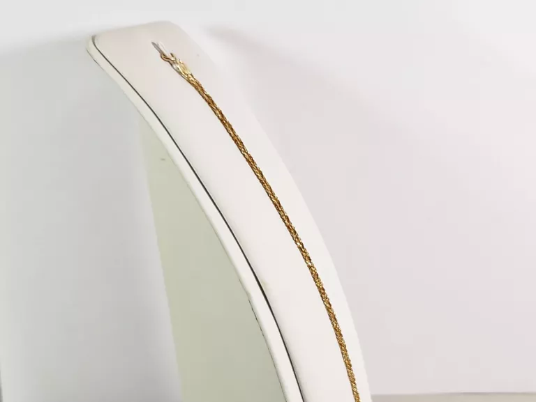 ZŁOTA BRANSOLETKA 375 2,45G ZŁOTO 9K DAMSKA BRANSOLETKA PODWÓJNA 19 CM