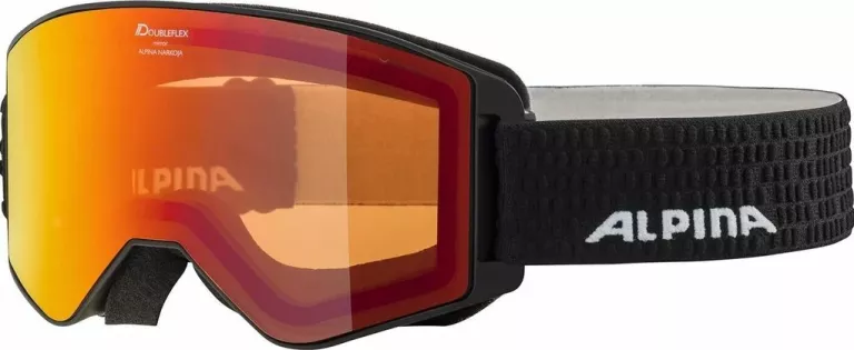GOGLE NARCIARSKIE ALPINA NARKOJA Q-LITE M40 POMARANCZOWE