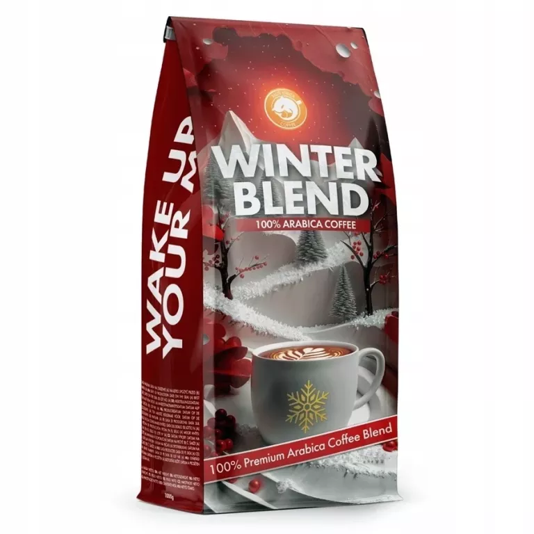 KAWA ZIARNISTA WINTER BLEND ARABICA BLUE ORCA COFFEE 1KG 1000 G