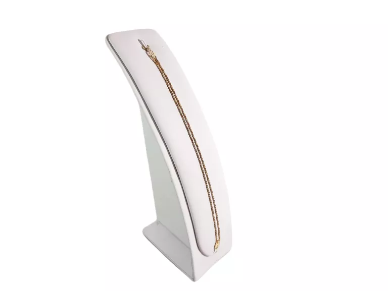ZŁOTA BRANSOLETKA 375 2,45G ZŁOTO 9K DAMSKA BRANSOLETKA PODWÓJNA 19 CM