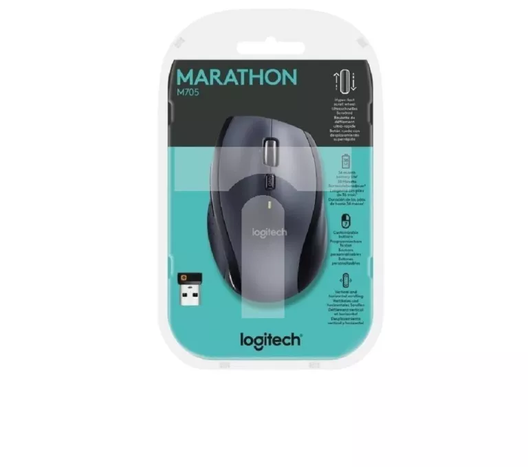 MYSZKA BEZPRZEWODOWA LOGITECH M705 MARATHON SENSOR OPTYCZNY