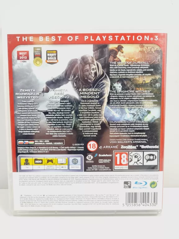 DISHONORED GOTY - ESSENTIALS PL (PS3)
