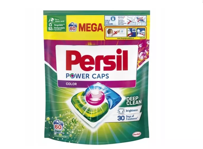 PERSIL POWER CAPS KAPSUŁKI DO PRANIA KOLORU 60 SZT