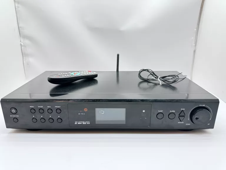 TUNER RADIOWY DAB+ FM RADIO INTERNETOWE USB WIFI MUVID IR 715-2 Z PILOTEM