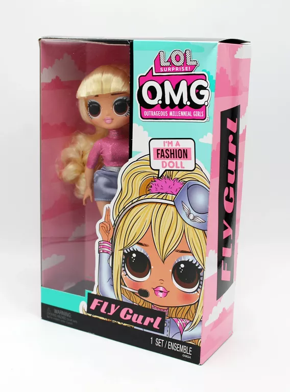 LALKA L.O.L. SURPRISE! O.M.G. WORLD TRAVEL FLY GURL