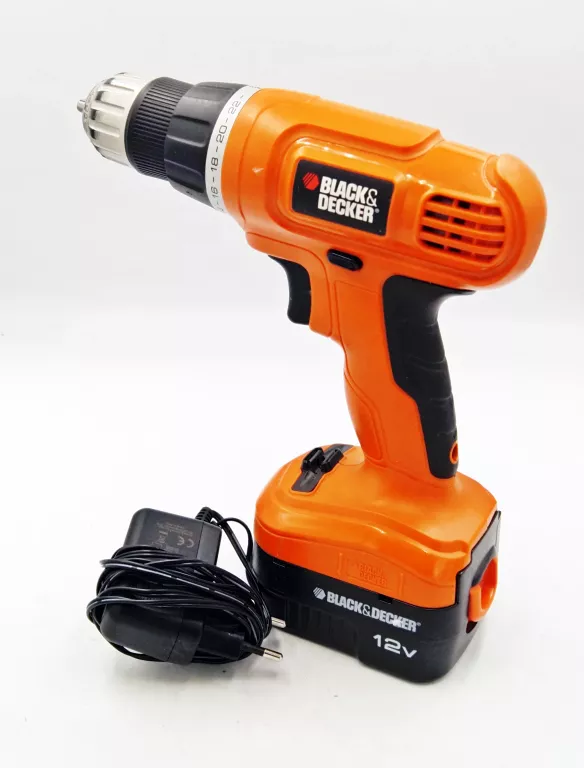 WKRĘTARKA BLACK&DECKER EPC12 Z ZASILACZEM