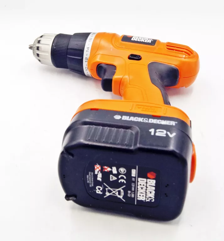 WKRĘTARKA BLACK&DECKER EPC12 Z ZASILACZEM