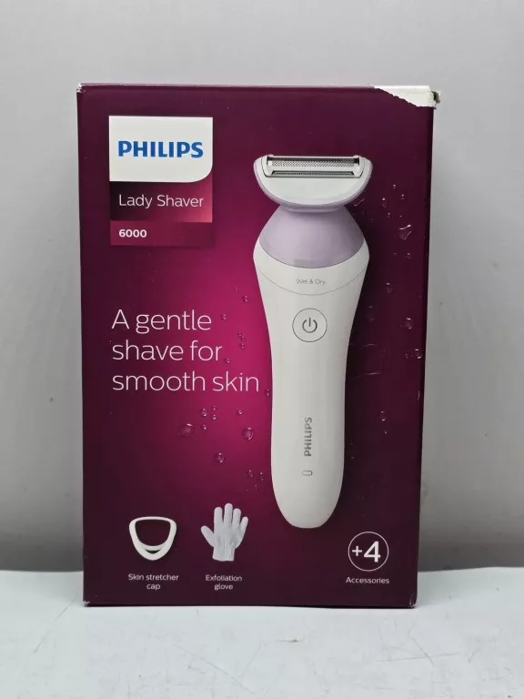 GOLARKA PHILIPS LADY SHAVER 6000 NA MOKRO I SUCHO