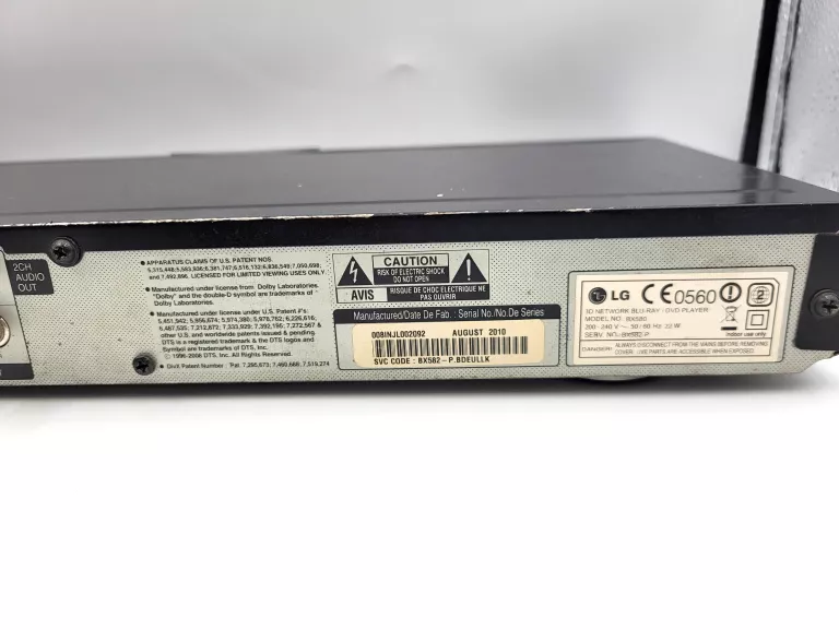 ODTWARZACZ BLU-RAY LG BX580 + PILOT