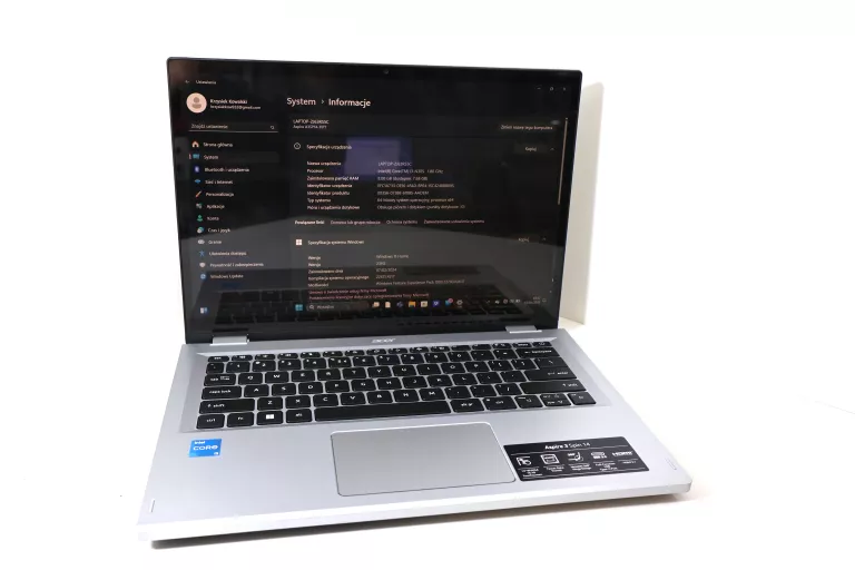 LAPTOP ACER ASPIRE 3 SPIN 14 N23H3