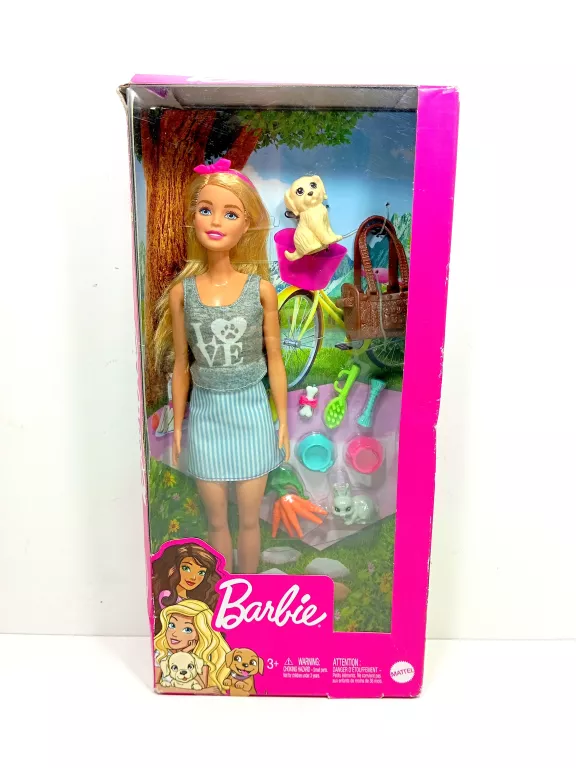 LALKA BARBIE OPIEKUNKA ZWIERZĄT MATTEL FPR48