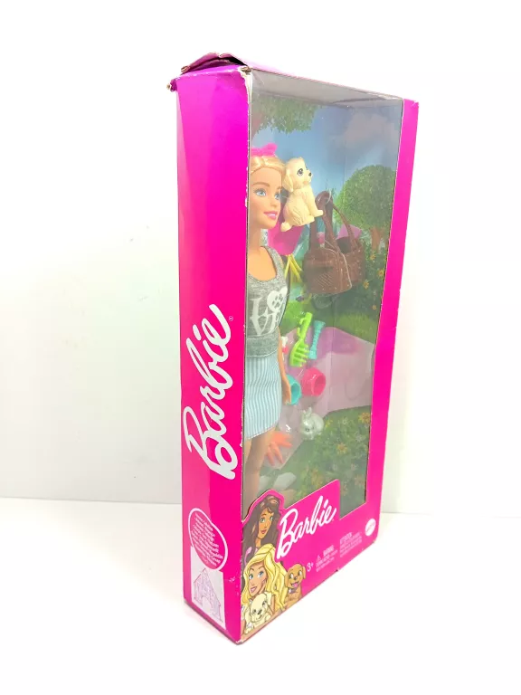 LALKA BARBIE OPIEKUNKA ZWIERZĄT MATTEL FPR48