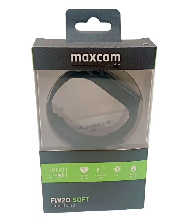 OPASKA FITNESS MAXCOM FIT FW20 SOFT CZARNA