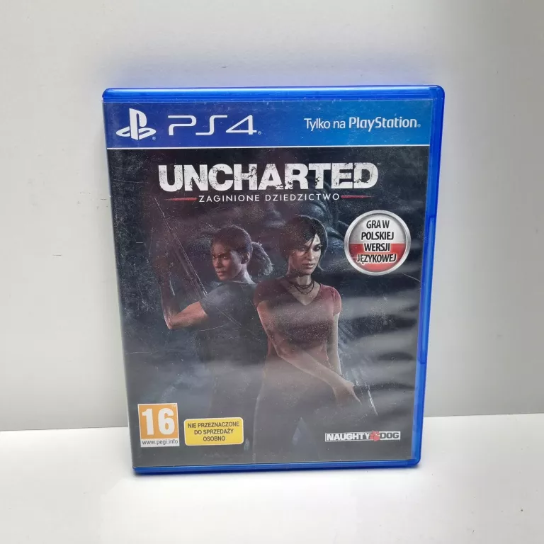 GRA PS4 - UNCHARTED ZAGINIONE DZIEDZICTWO