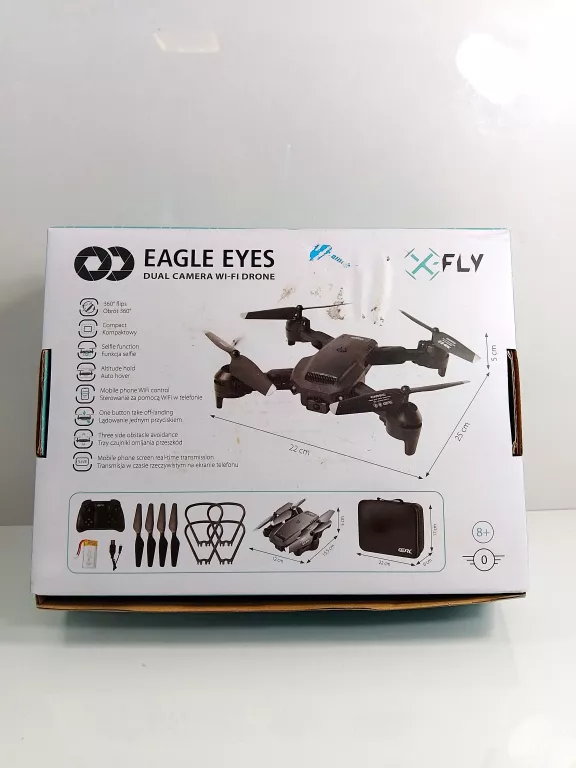 SMIKI EAGLE EYES ZABAWKA DLA DZIECI DRON Z KAMERKĄ