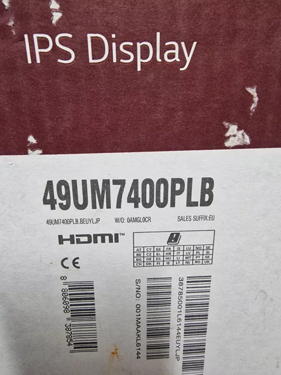 TV LG 49UM7400PLB