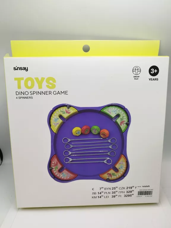 DINO SPINNER GAME