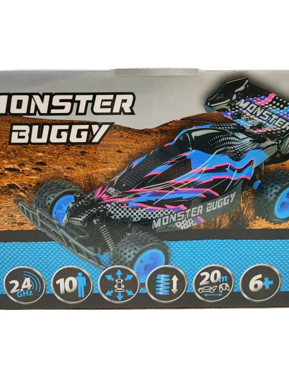 SAMOCHÓD ZDALNIE STEROWANY TERENOWY NA PILOT MONSTER BUGGY WRC HAPPY PEOPL