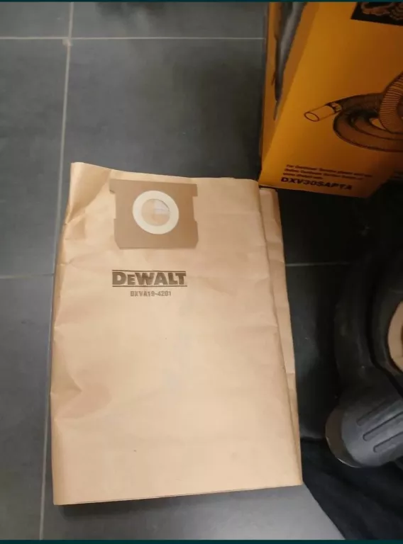 ODKURZACZ PRZEMYSŁOWY DEWALT DXV30SAPTA 30L 1050 W