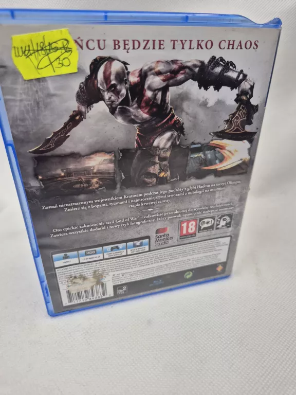 GRA PS4 GOD OF WAR REMASTERED