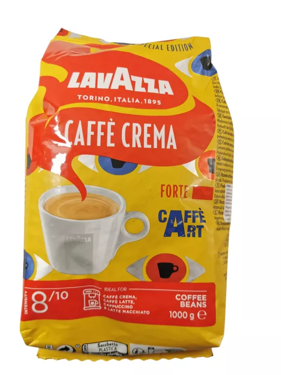 LAVAZZA CAFE CREMA TORINO ITALIA CAFFE ART FORTE