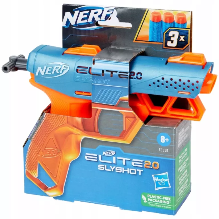 PISTOLET NA STRZAŁKI HASBRO NERF ELITE 2.0 BLASTER SLYSHOT + 3 STRZAŁKI