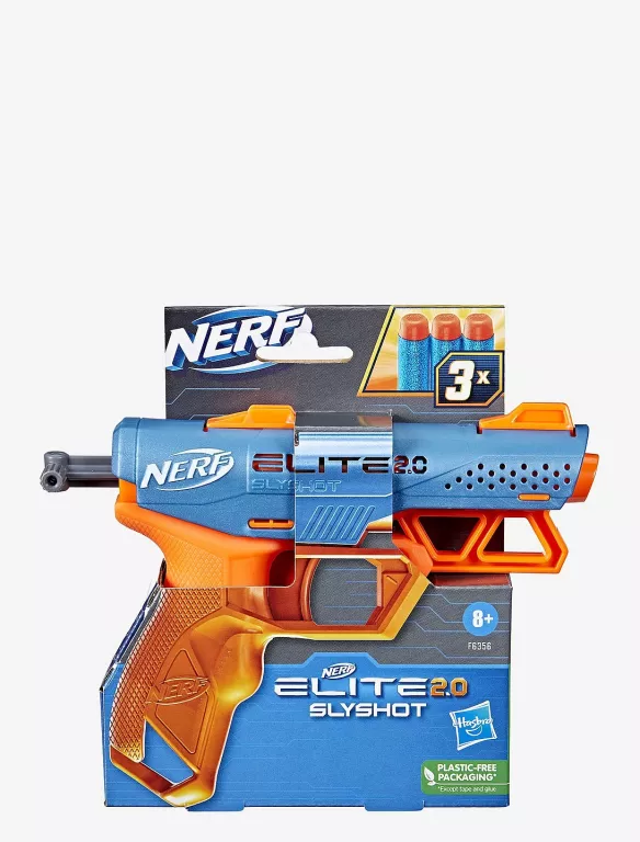 PISTOLET NA STRZAŁKI HASBRO NERF ELITE 2.0 BLASTER SLYSHOT + 3 STRZAŁKI