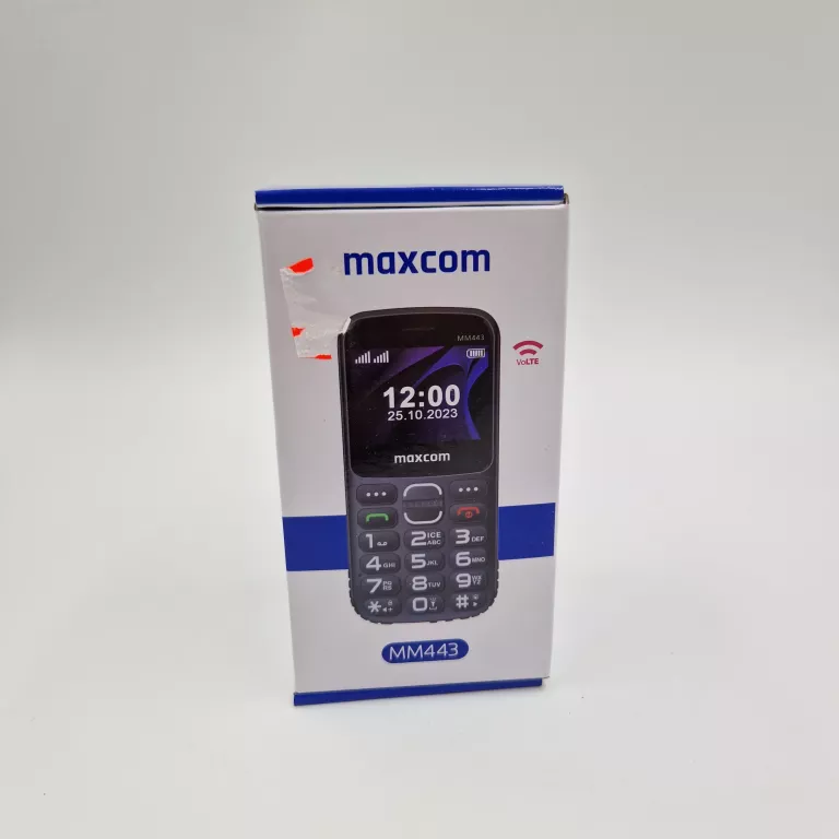 TELEFON MAXCOM MM443 KOLOR CZARNY