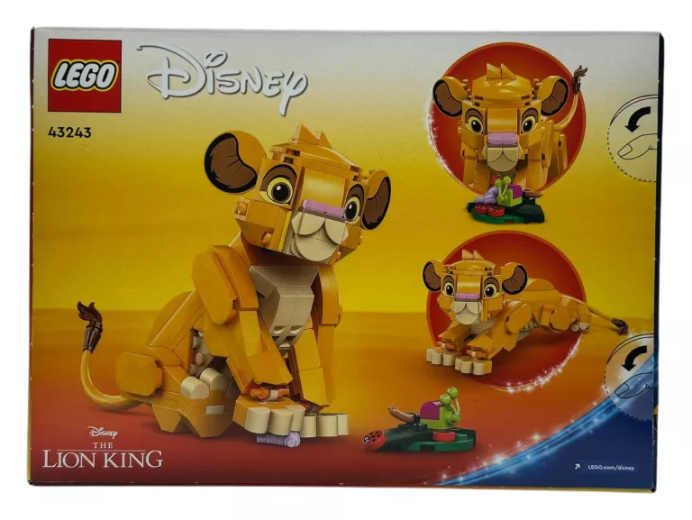 LEGO DISNEY LEGO DISNEY KRÓL LEW - LWIĄTKO SIMBA 43243