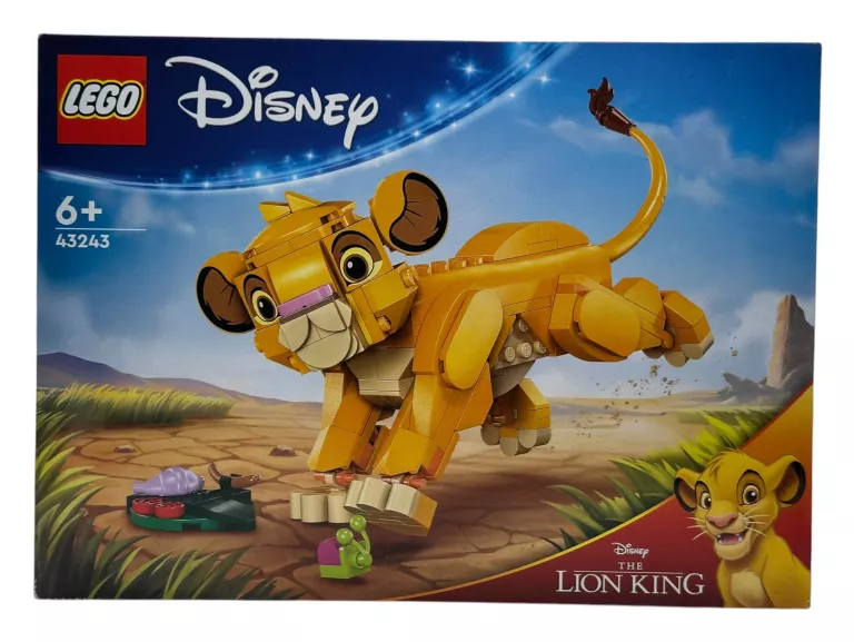 LEGO DISNEY LEGO DISNEY KRÓL LEW - LWIĄTKO SIMBA 43243