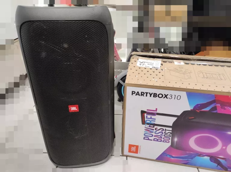 GŁOŚNIK PRZENOŚNY JBL PARTYBOX 310  KARTON