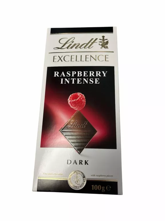LINDT EXCELLENCE CZEKOLADA GORZKA Z MALINAMI RASPBERRY INTENSE 100G