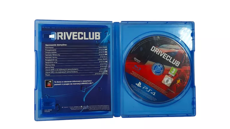 GRA PLAYSTATION 4 DRIVECLUB