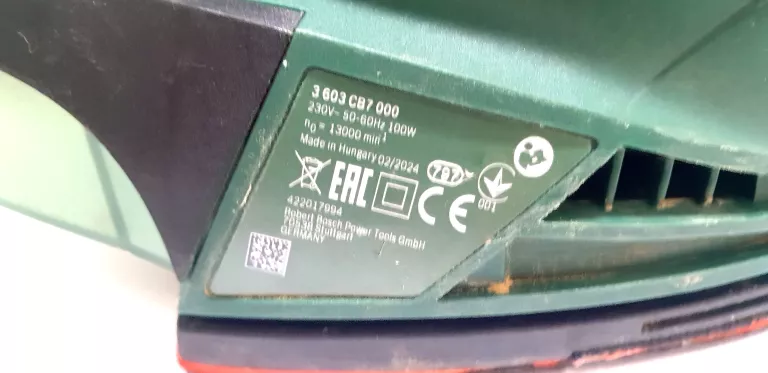 SZLIFIERKA OSCYLACYJNA BOSCH PSM 100A DELTA 100 W