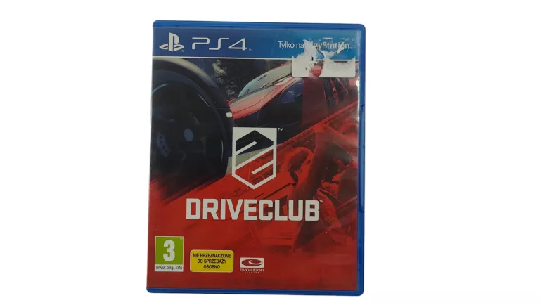 GRA PLAYSTATION 4 DRIVECLUB