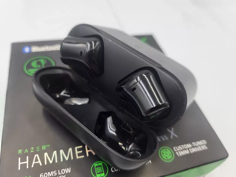 SŁUCHAWKI BEZPRZEWODOWE RAZER HAMMERHEAD TWS X