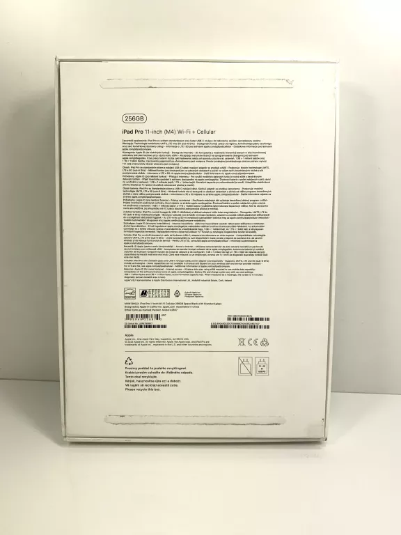 TABLET APPLE IPAD PRO 2024 11" M4 256 GB WI-FI + CELLULAR
