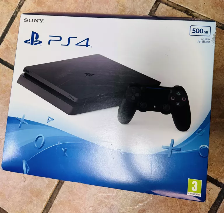 KONSOLA PS4 SLIM 500 GB + PAD