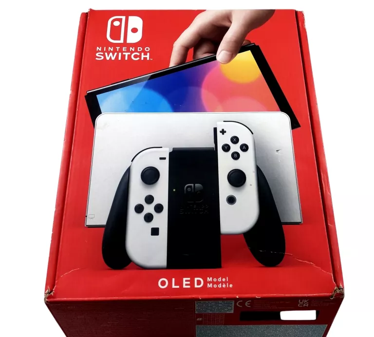 KONSOLA NINTENDO SWITCH OLED KOMPLET GWARANCJA HEG-001