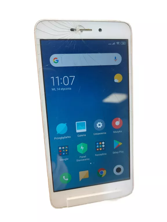 SMARTFON XIAOMI REDMI 4A 2/32GB, PĘKNIĘTY