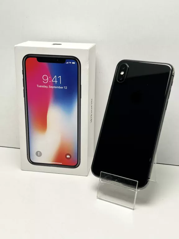 TELEFON APPLE IPHONE X 64GB | KONDYCJA 100%