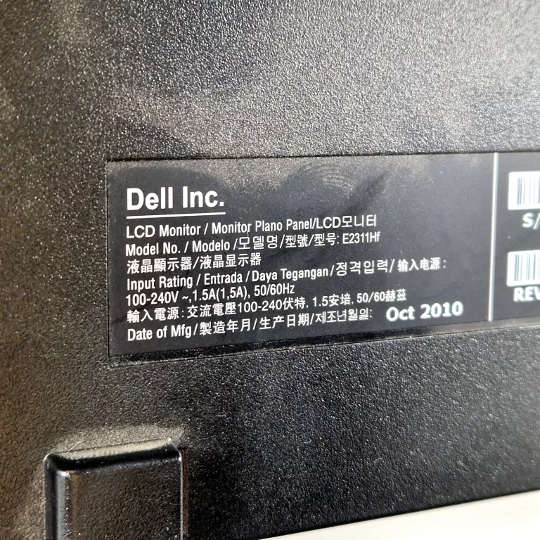 MONITOR DELL E2311HF 23" LED