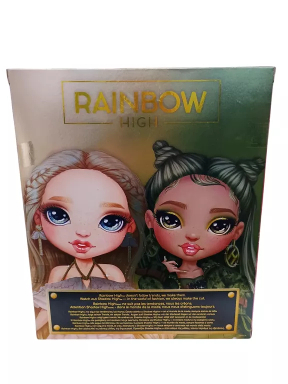 RAINBOW HIGH FASHION DOLL GREEN 583141 LALKA SERIA 5 OLIVIA WOODS ZIELONA