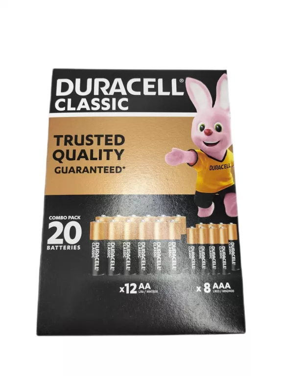 BATERIE DURACELL CLASSIC 20SZT (12X AA + 8X AAA)