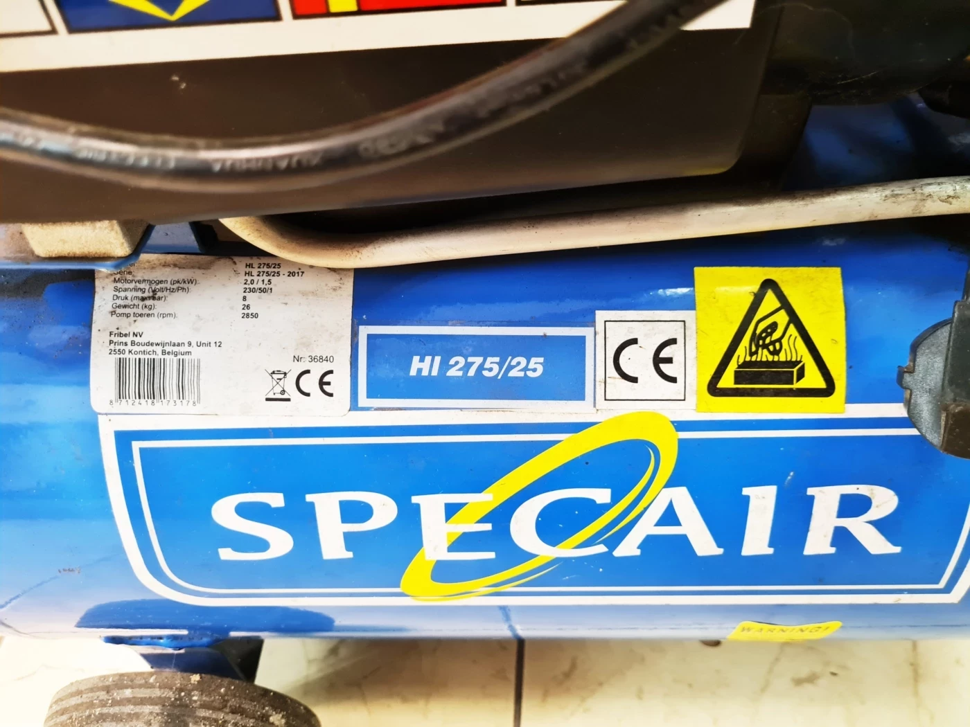 kompresor-sprezarka-specair-hl-27525-ean-gtin-8712418175974