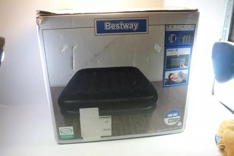 ŁÓŻKO DMUCHANY MATERAC KEMPINGOWY TURYSTYCZNY DWUSOBOWY 203X152 CM