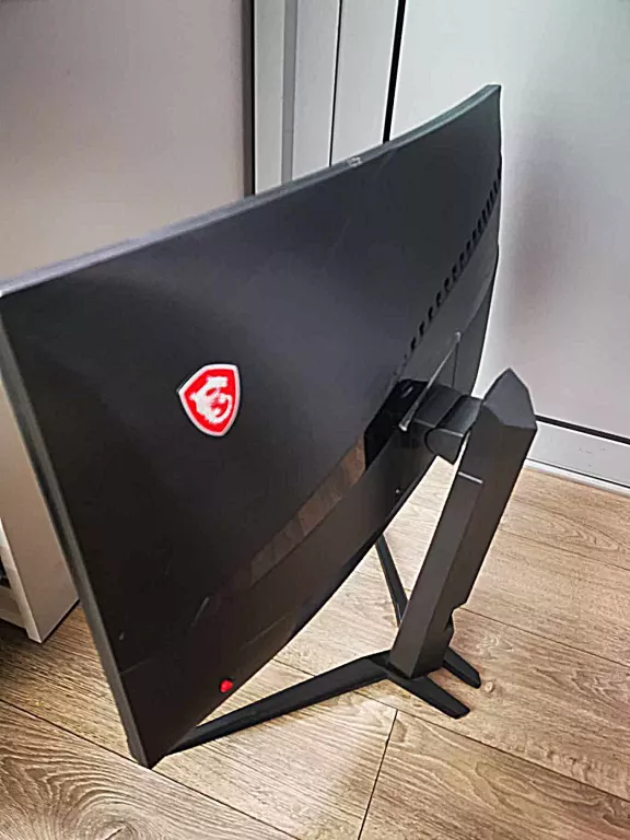MONITOR GAMINGOWY MSI MAG272CQR USZKODZONY, NA CZĘŚCI