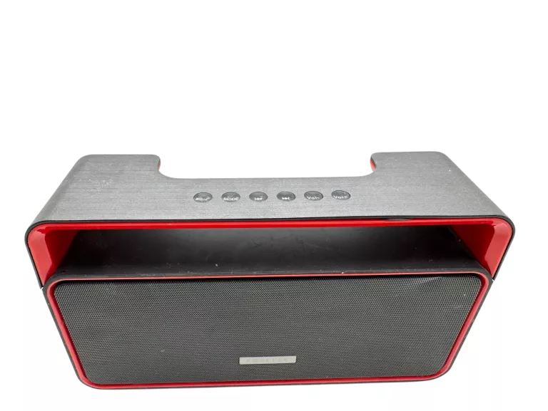 GŁOŚNIK MOBILNY FOREVER BS-600 SZARO-CZERWONY 10W