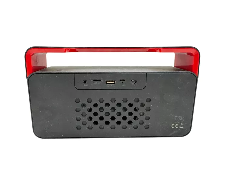 GŁOŚNIK MOBILNY FOREVER BS-600 SZARO-CZERWONY 10W